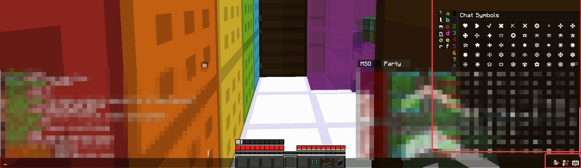 Close the Name History/Chat Symbols/AutoText Tab LabyMod Idea