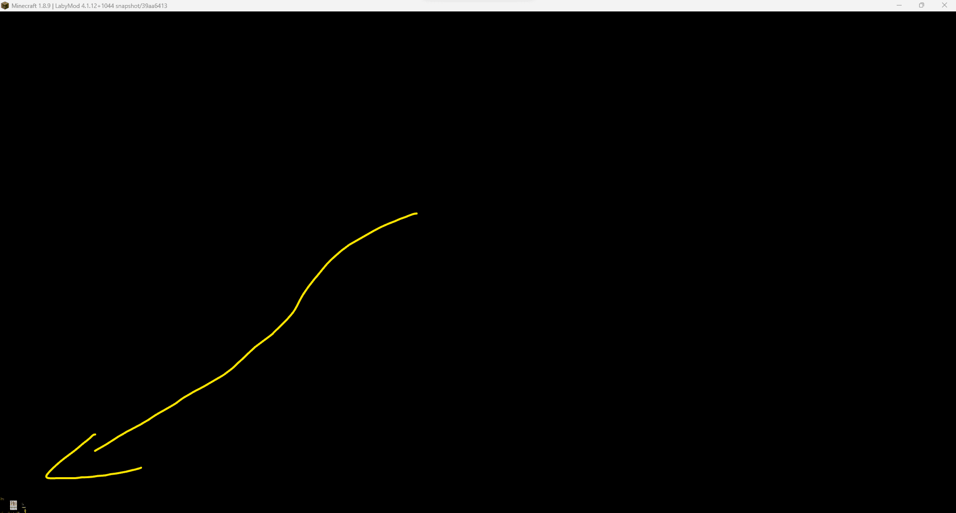 Graphics error that occurs when minimizing minecraft labymod idea